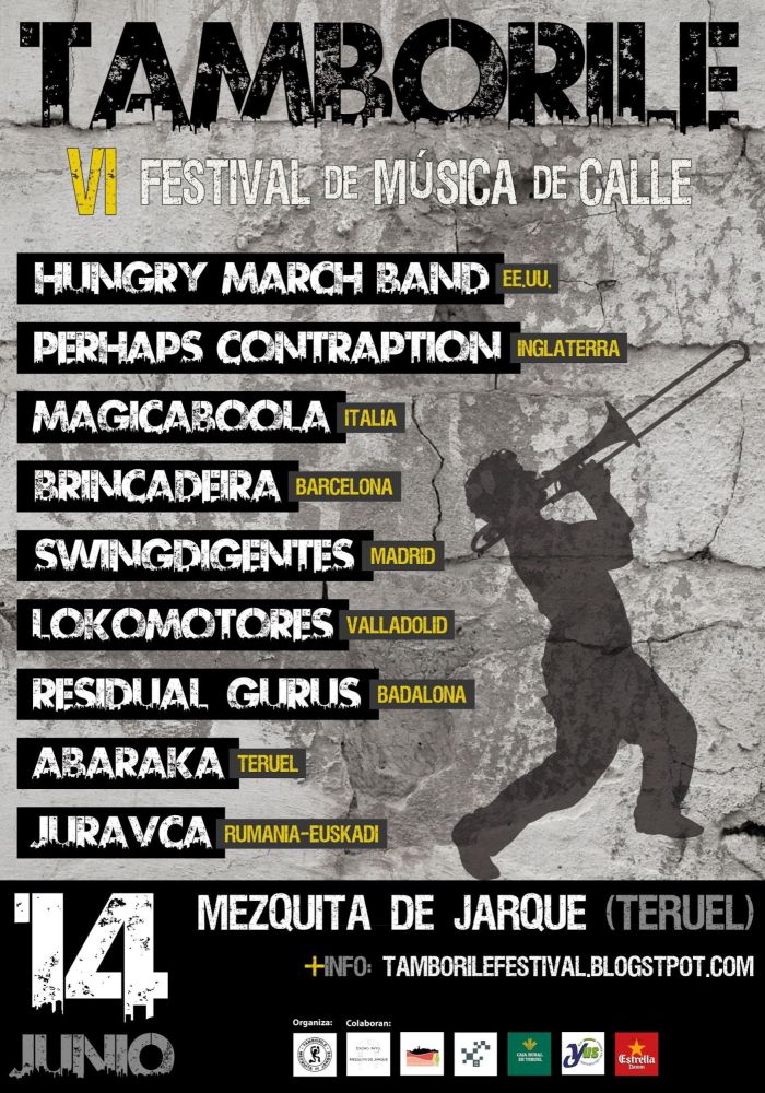 Tamborile - diseño de cartel del festival