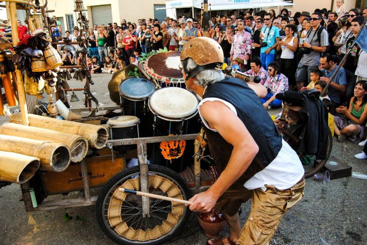 Tamborile - actividades en el festival