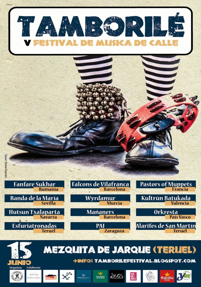Tamborile - diseño de cartel del festival