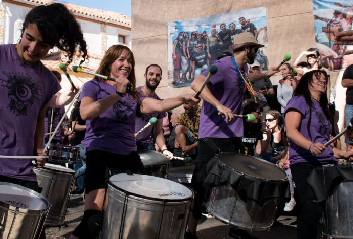Tamborile - actuación en el festival