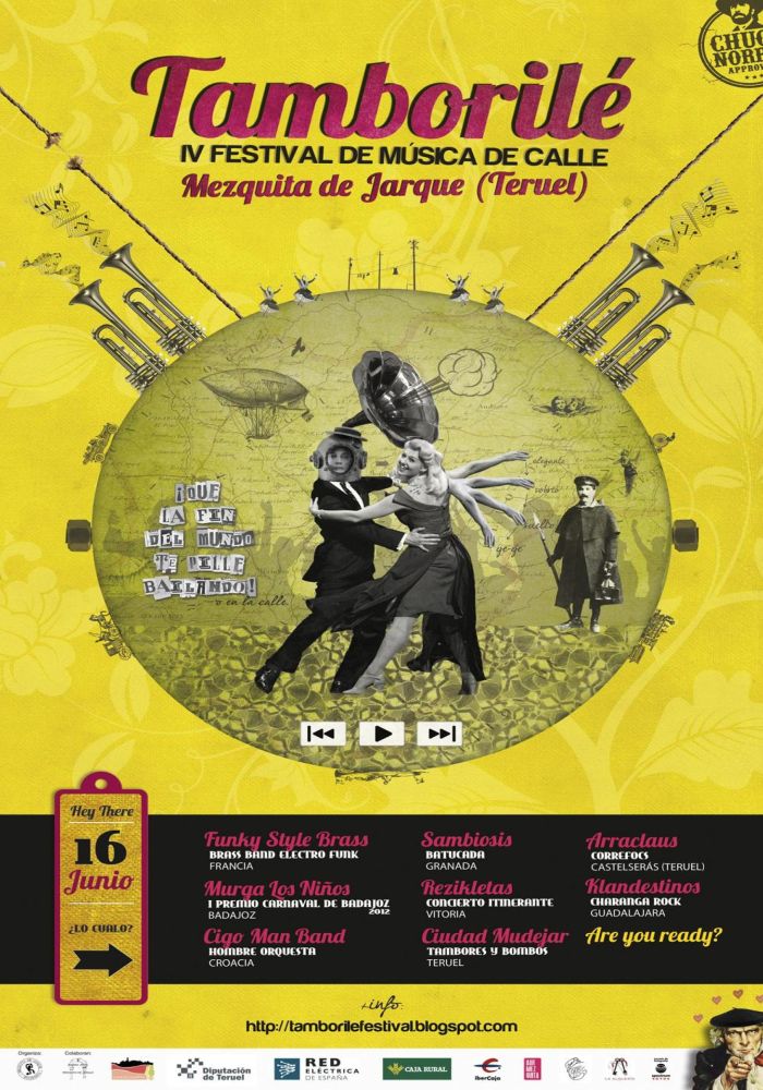 Tamborile - diseño de cartel del festival