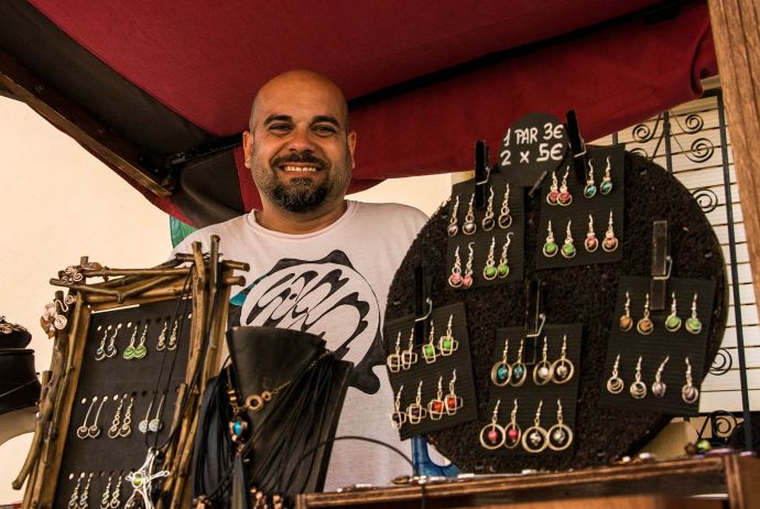 Tamborile - mercado artesanal